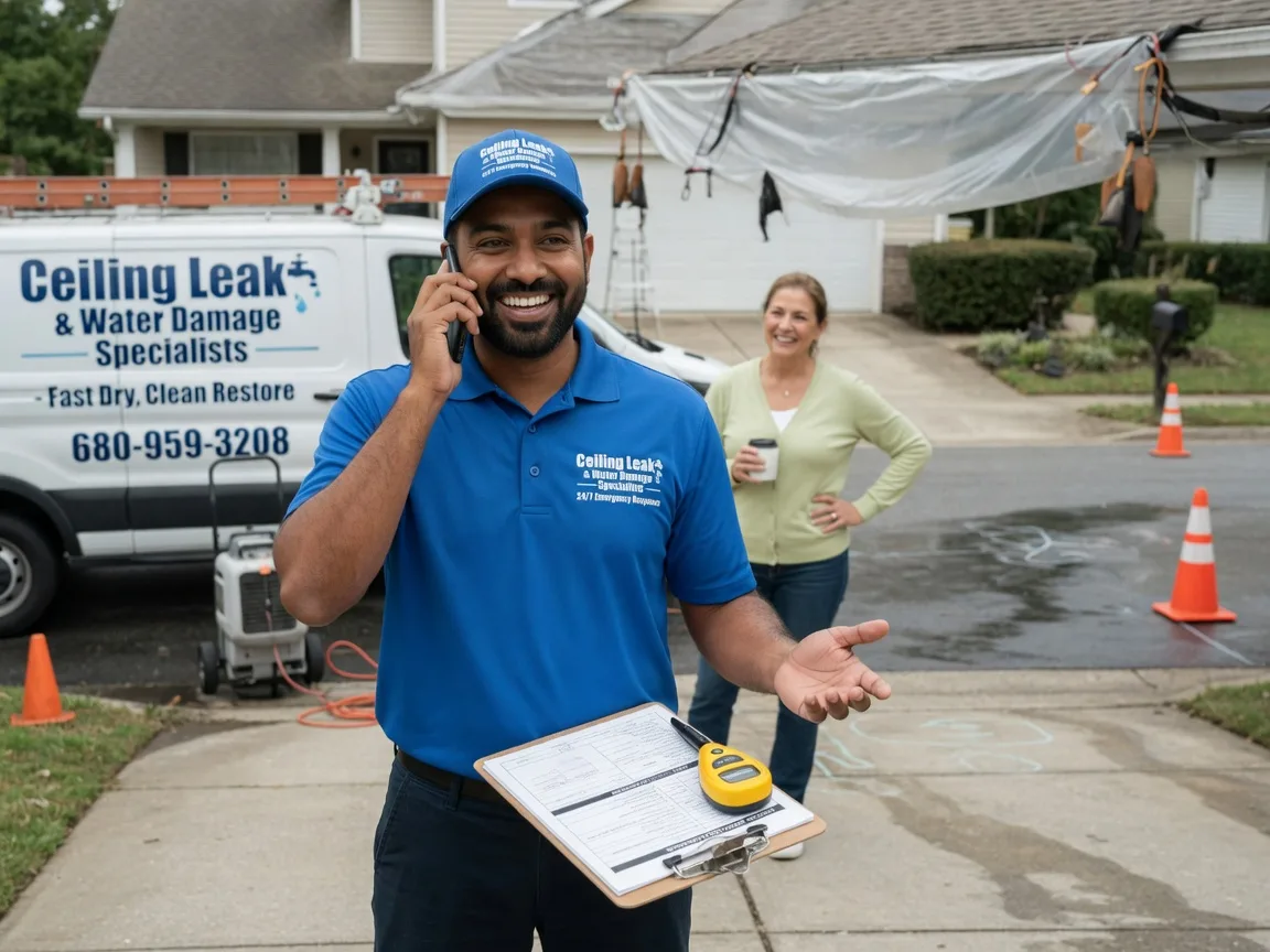 Ceiling Leak Cleanup Nashville, MI FAQs
